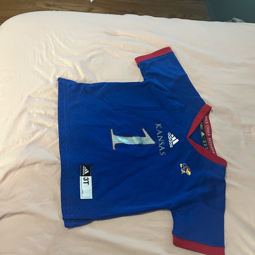 Adidas 3T Kansas Football Jersey #1